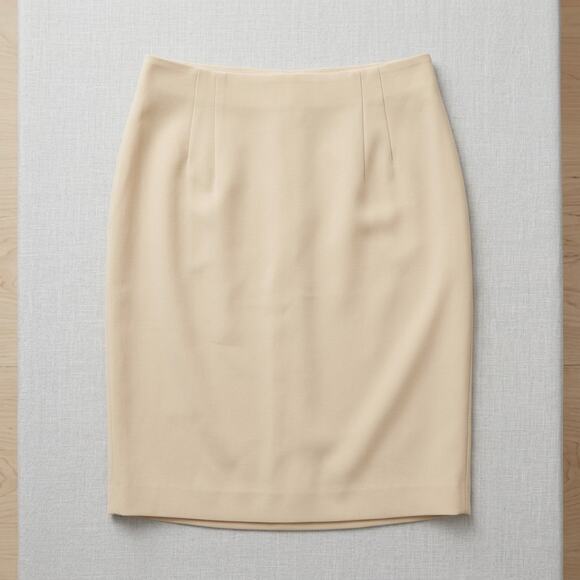 Evan-Picone Dresses & Skirts - Evan-Picone Womens Pencil Skirt Size 10 Tan Career Office